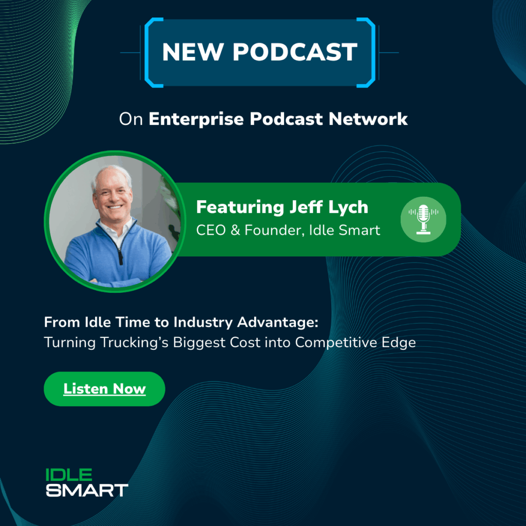 Jeff Lynch EPN Interview featured image showing his interview about reducing idling