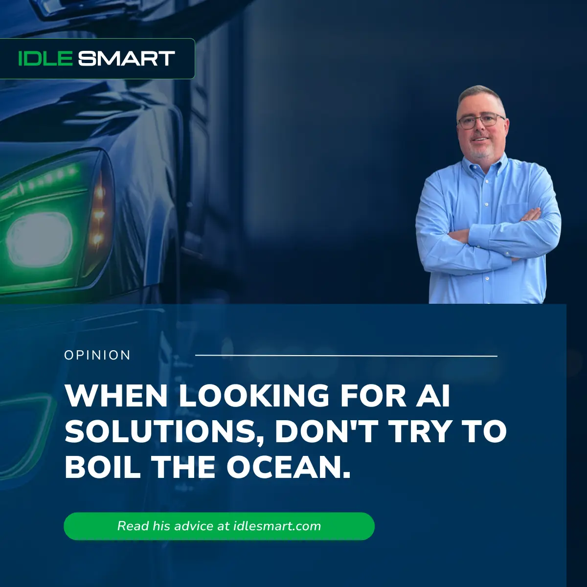 Rodney Wilson gives advice on how to avoid falling victim to AI hype at TMC 2026: Don't try to boil the ocean.