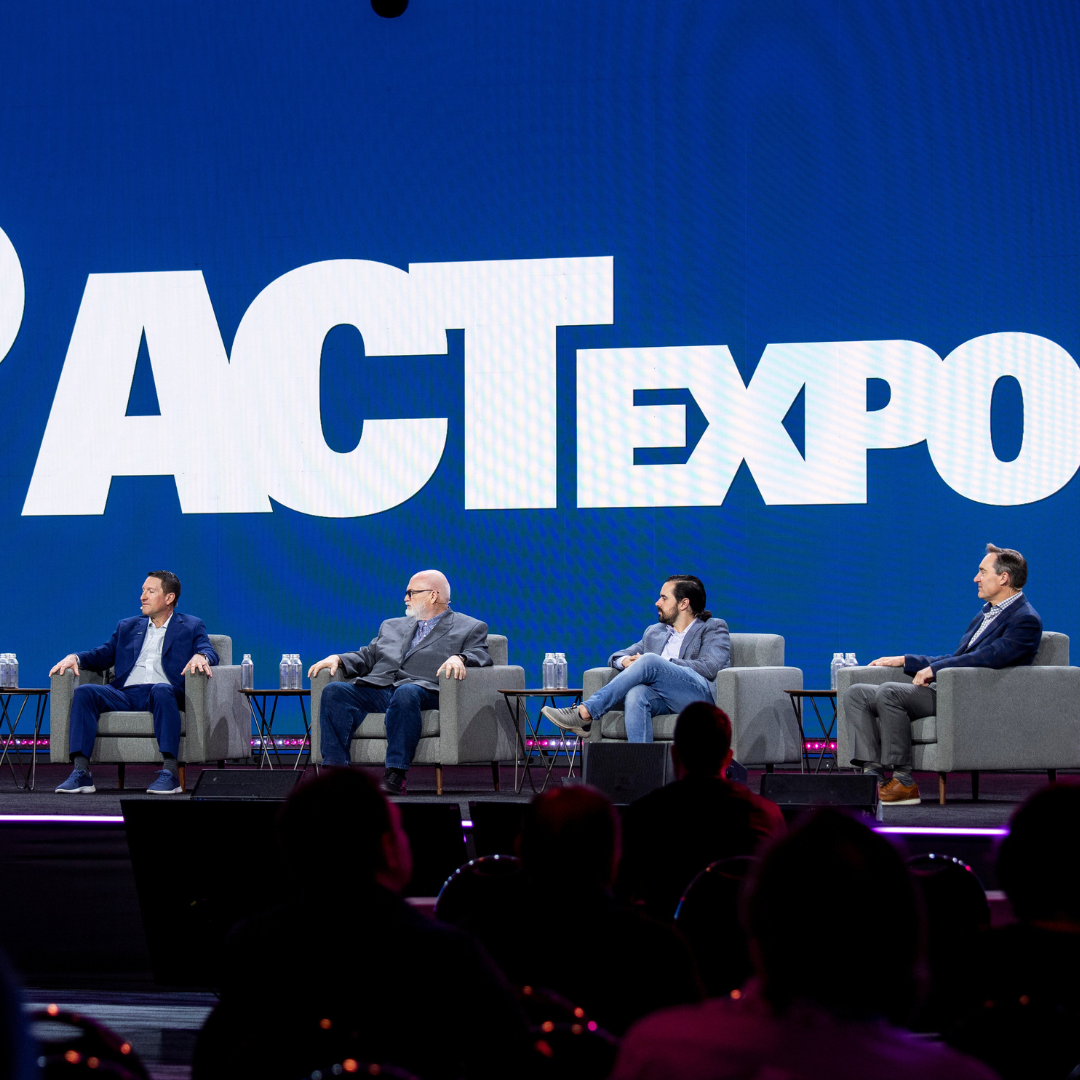 Image of ACT Expo Speaker Panel. Image Credit: https://www.actexpo.com/photo-video-gallery/